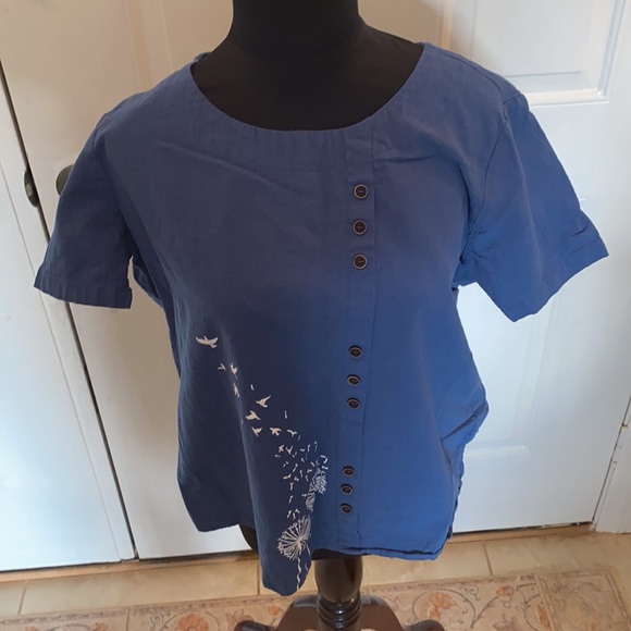 Ladies Casual Blouse (inv# 122) - Picture 4 of 11